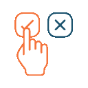 Icono de elegir opción